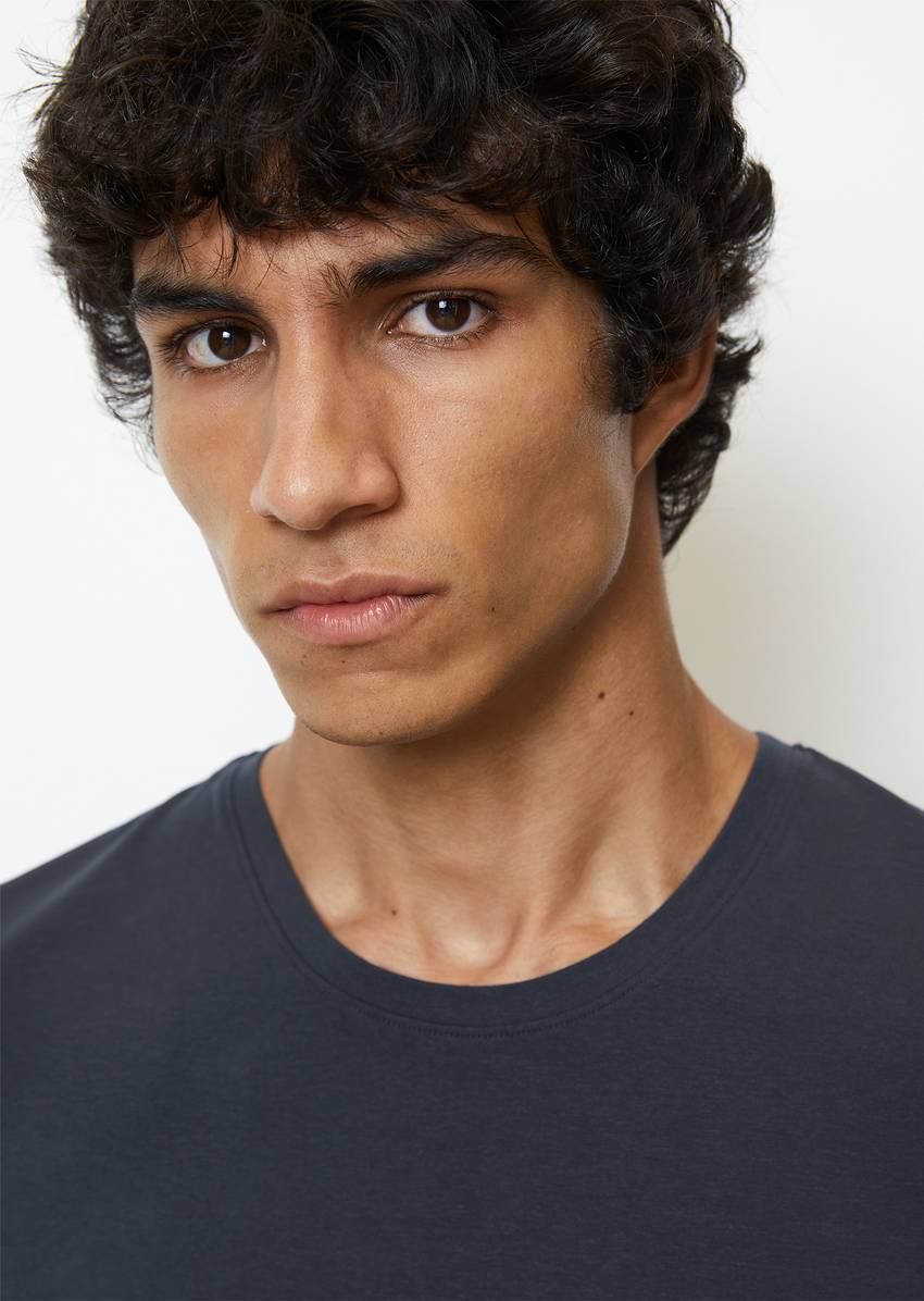 Lounge t-shirt with round neckline In set of 2