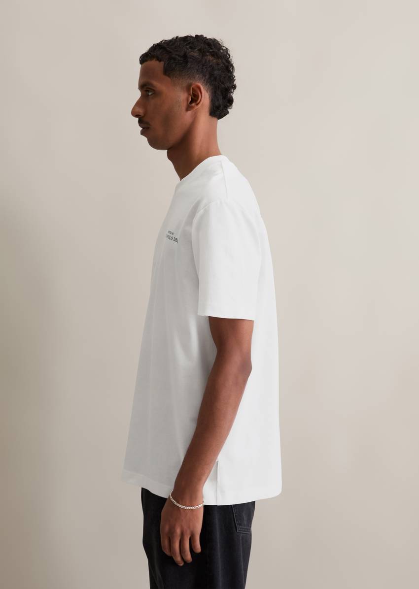 Relaxed T-shirt with relaxed back print