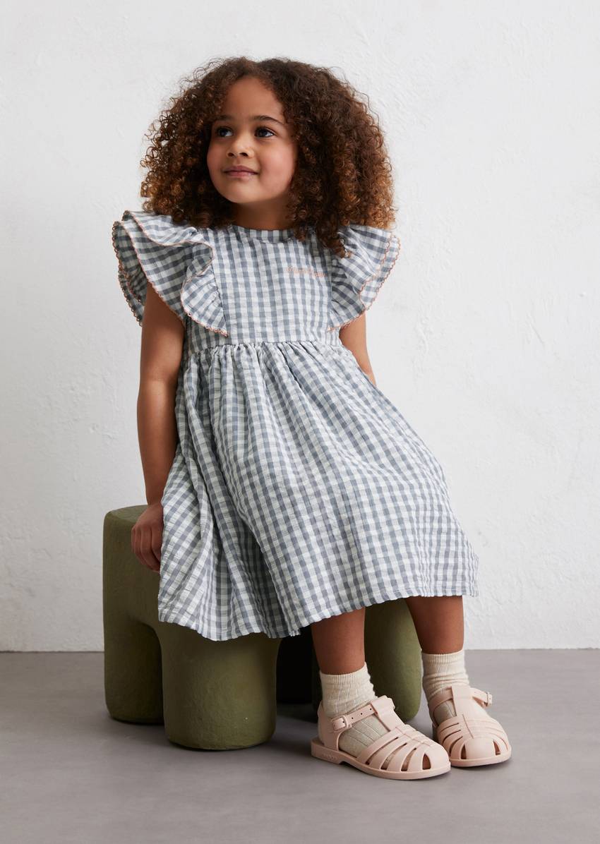 KIDS-GIRLS dress made from pure organic cotton