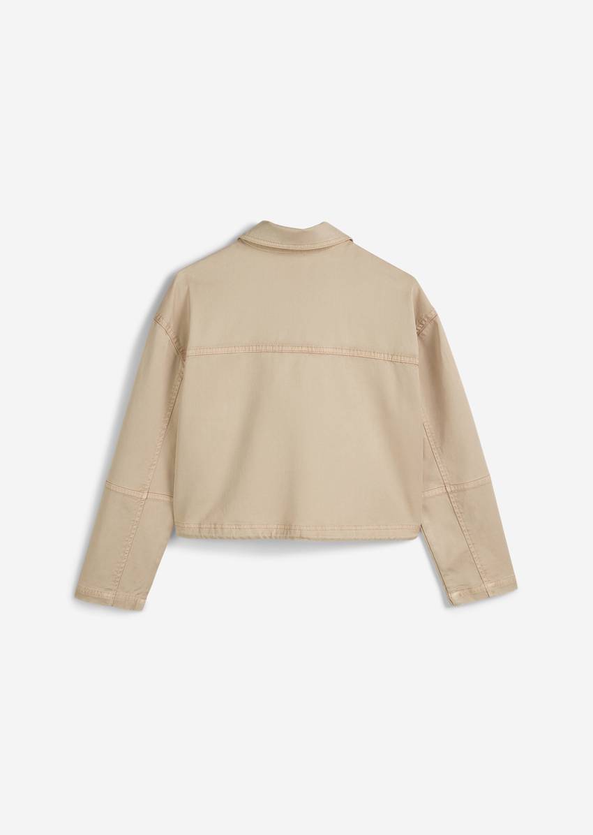 TEENS-GIRLS jacket made from an organic cotton blend