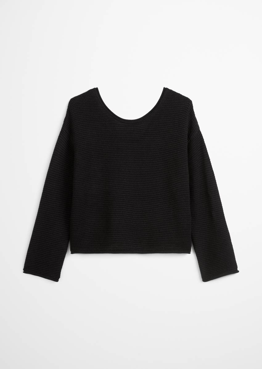 DfC oversize sweater made from organic cotton