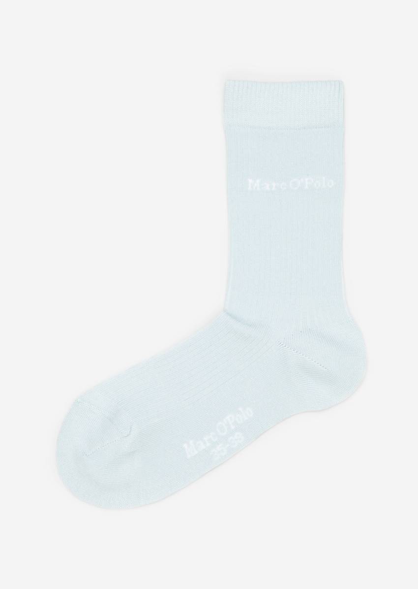Sporty ribbed socks Pack of two