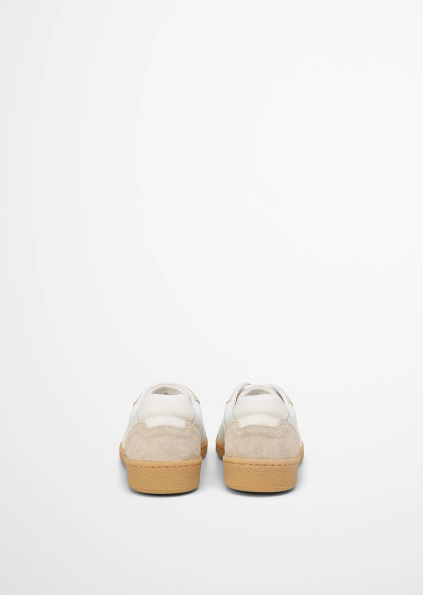 Sneaker made from fine cowhide