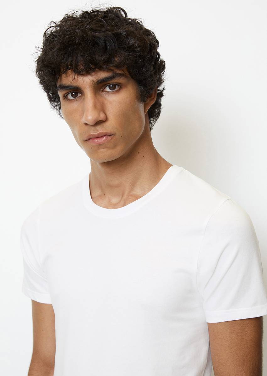 Lounge t-shirt with round neckline In set of 2