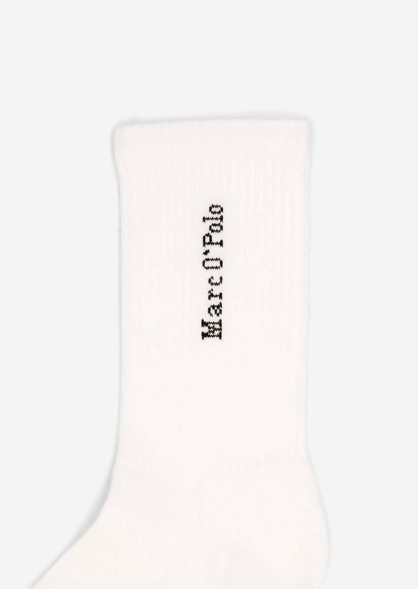 Sporty ribbed socks Pack of two