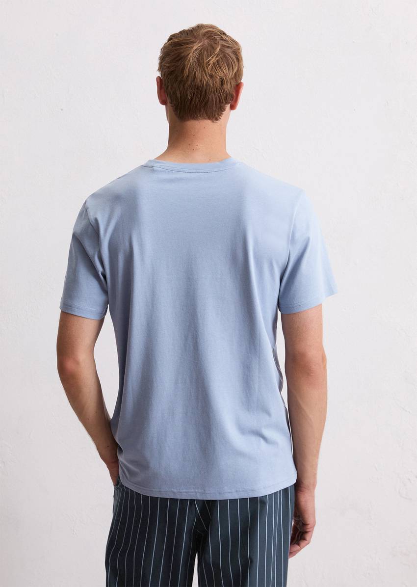 Lounge T-shirt regular made from organic cotton