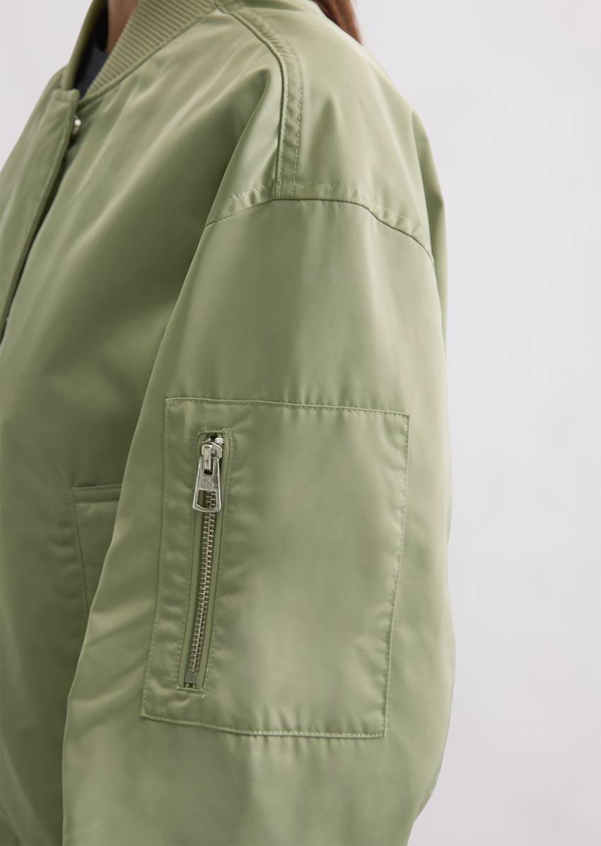Blouson Travel Collection made from recycled polyester twill