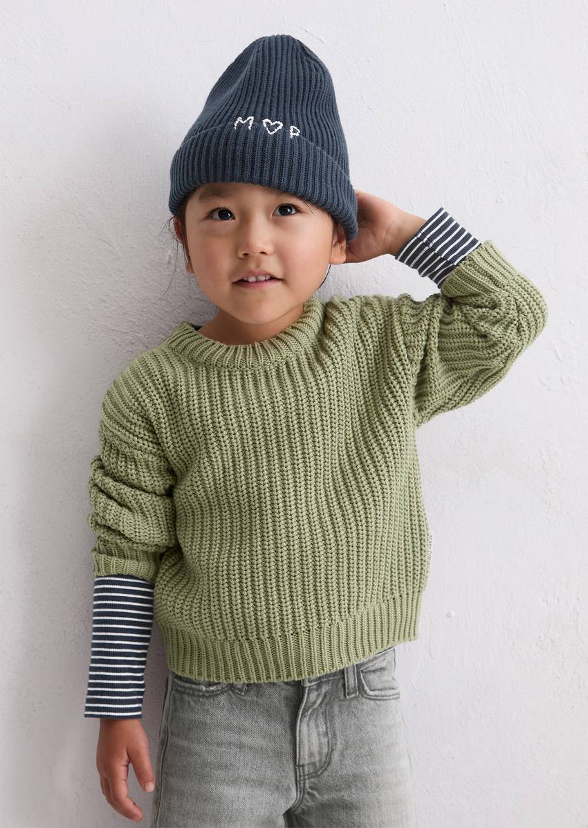 KIDS-GIRLS sweater made from pure organic cotton