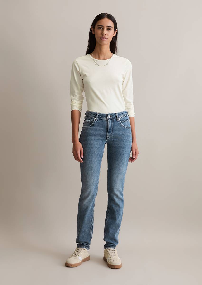 Jeans model Alva slim made from an organic cotton-lyocell mix