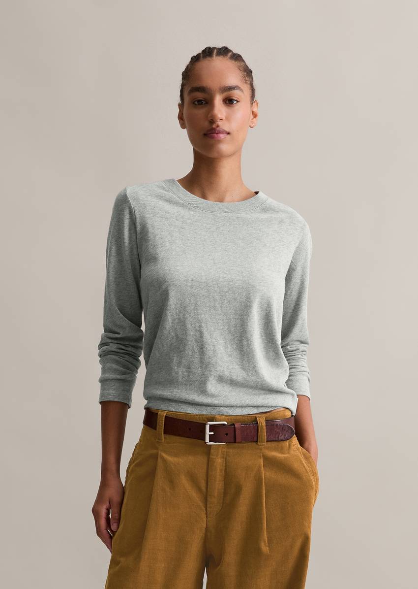 DfC Longsleeve regular made from heavy slub jersey