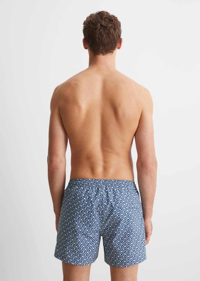 Swimming shorts made from recycled material