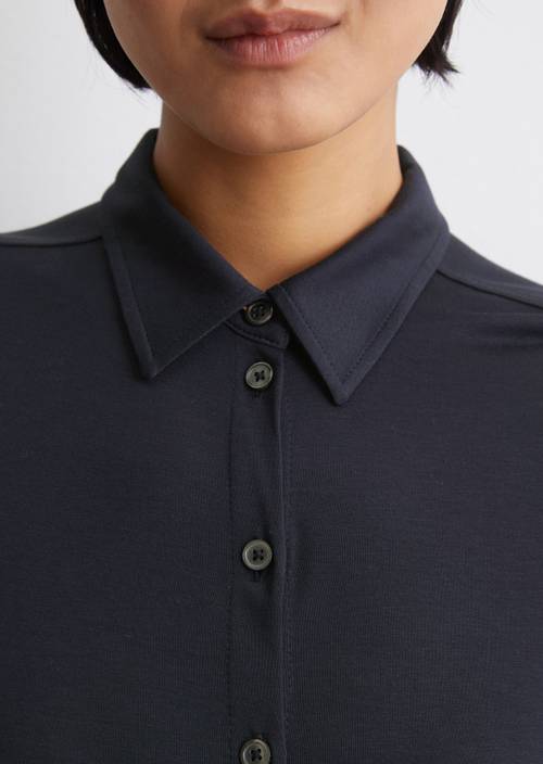 Regular jersey blouse from LENZING™ ECOVERO™