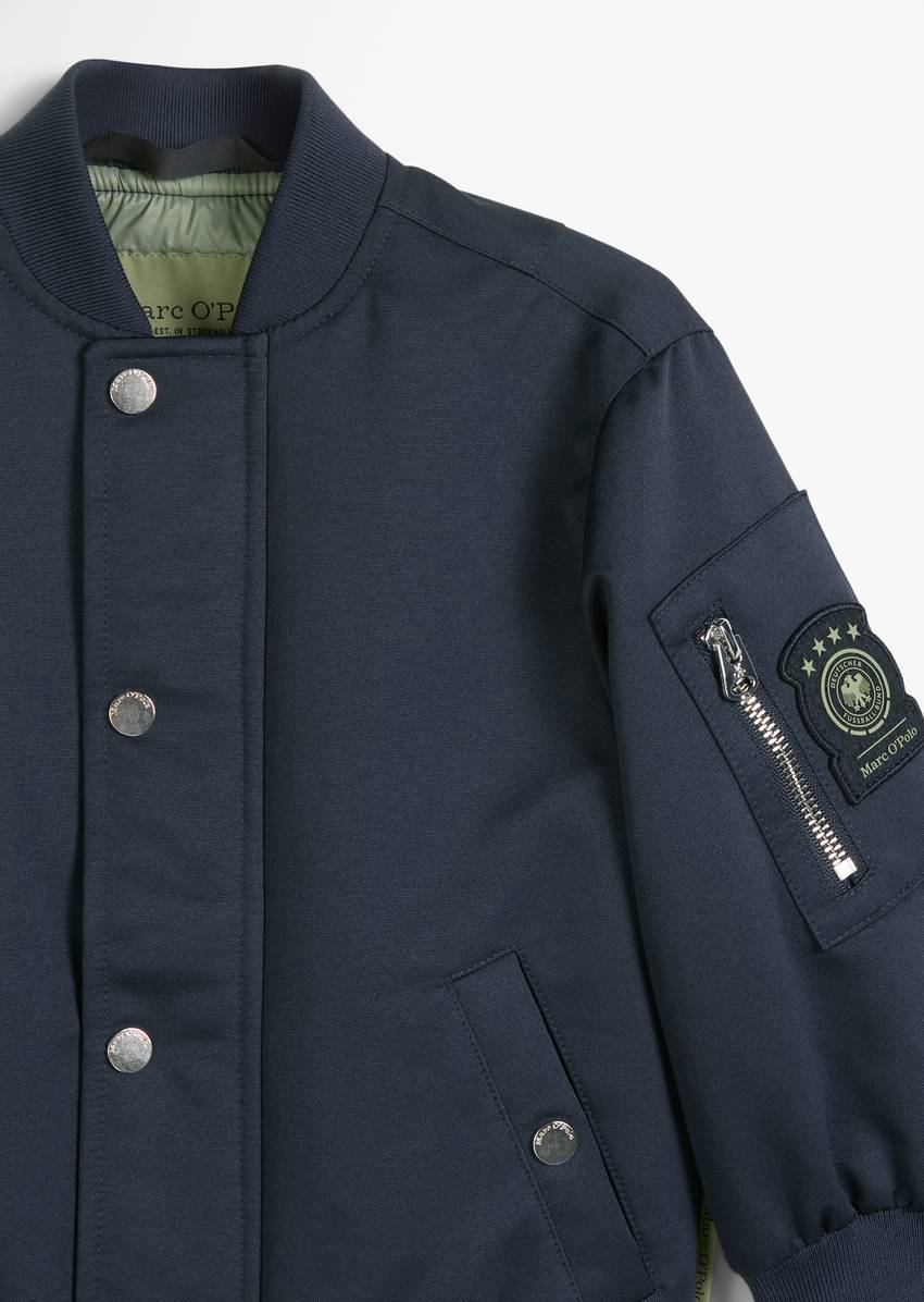 KIDS-BOYS bomber jacket with Marc O'Polo x DFB logo label
