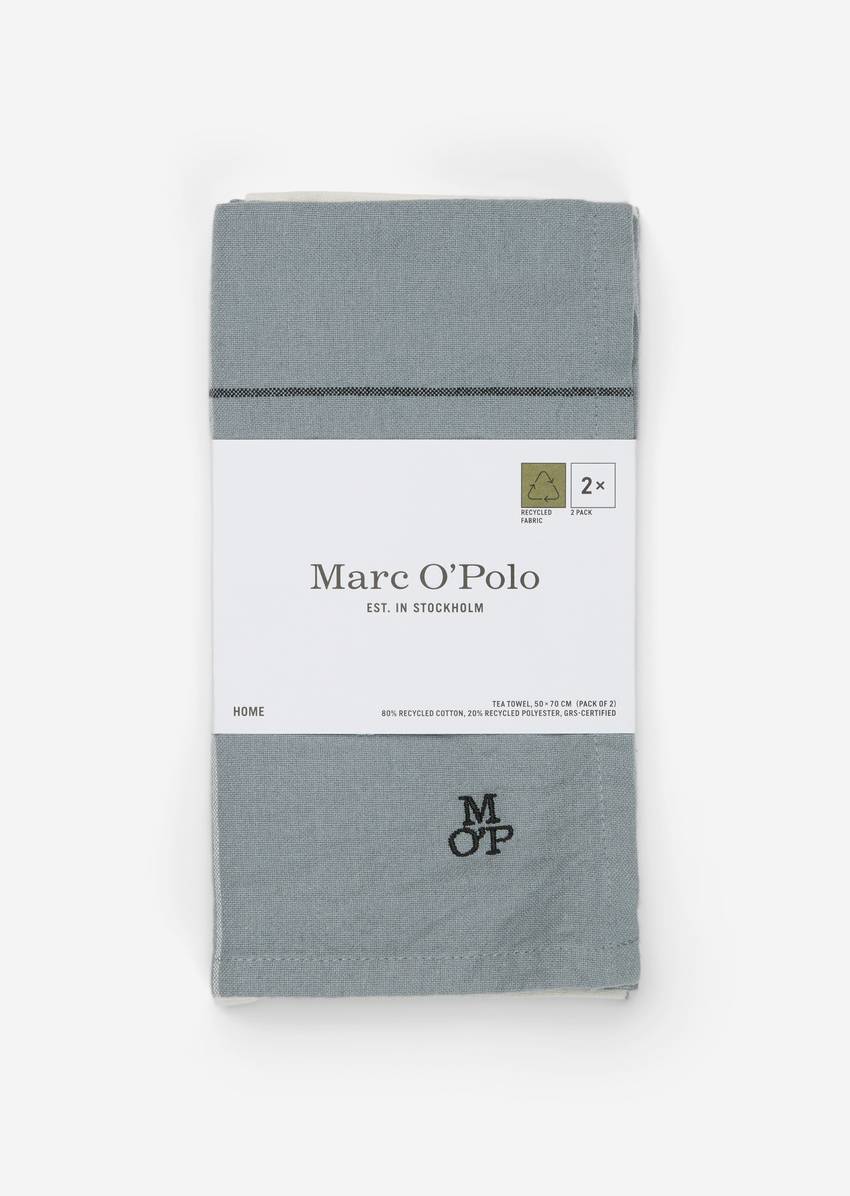 Checkered tea towel In pack of 2