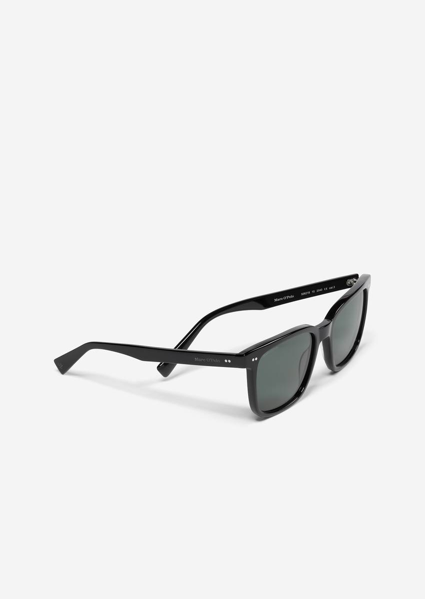 Men's sunglasses made from organic acetate