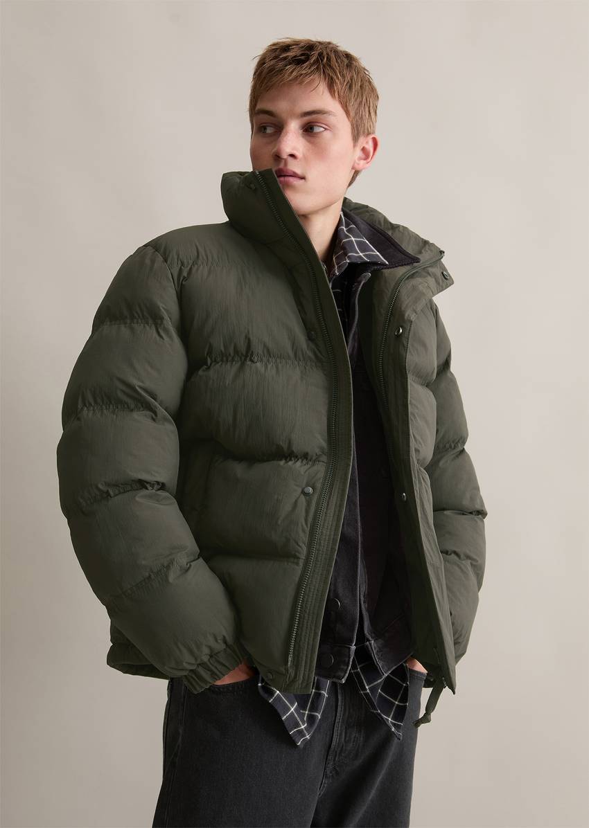 Quilted jacket regular water-repellent with light padding