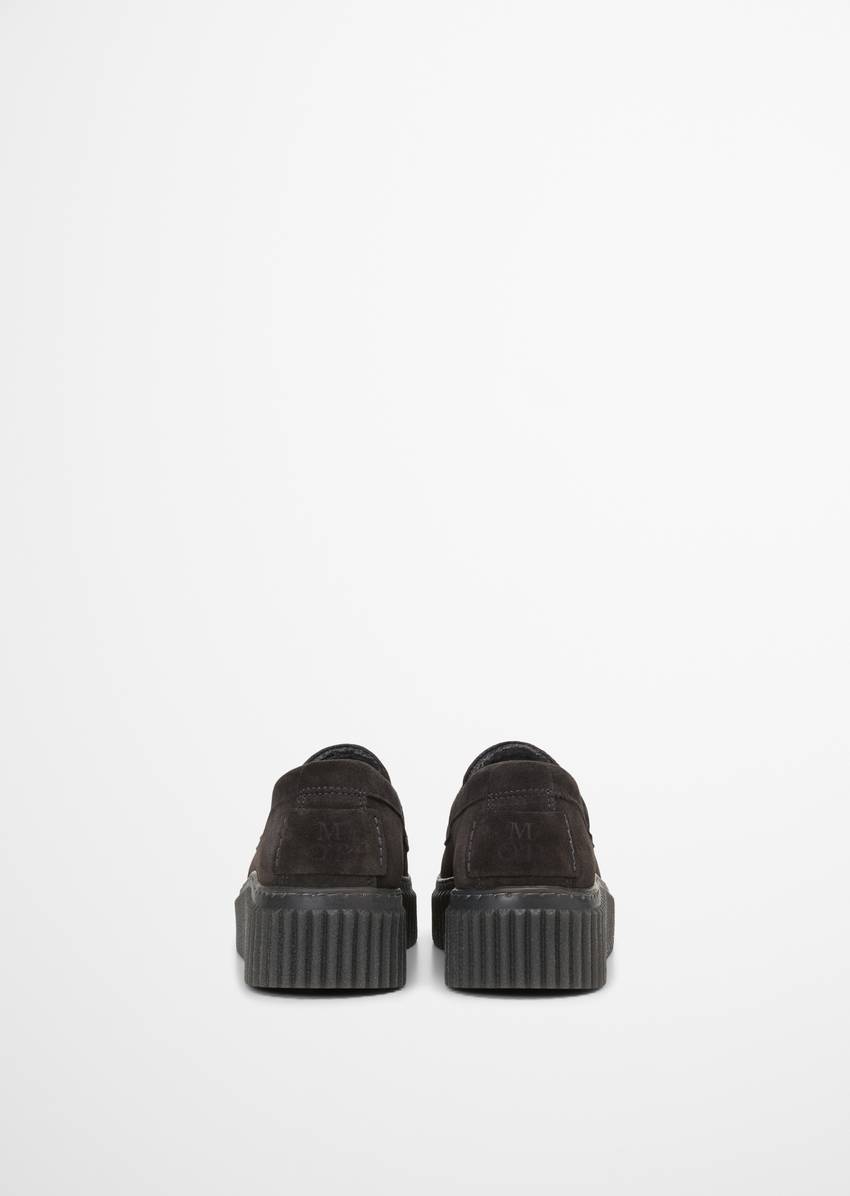 Penny loafer model Bianca with fluffy warm lining