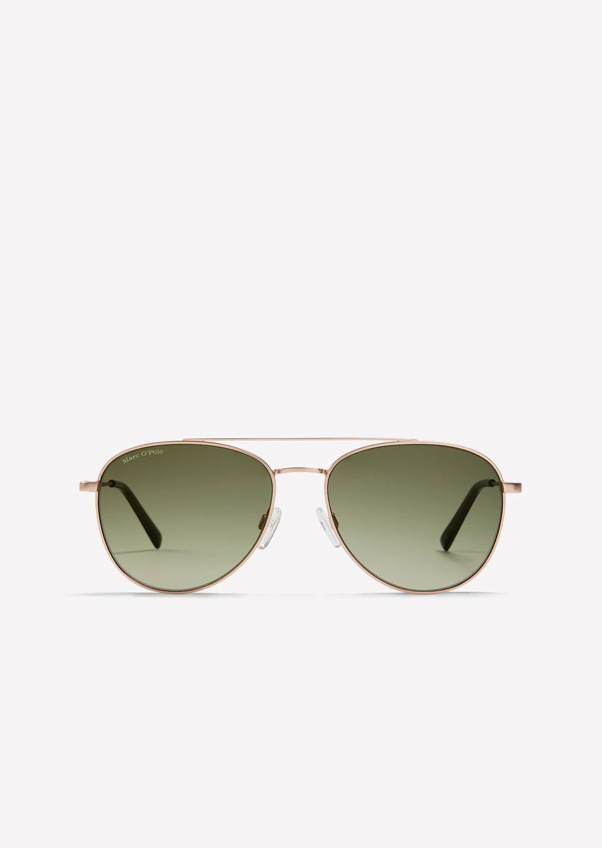 Unisex sunglasses in an aviator style