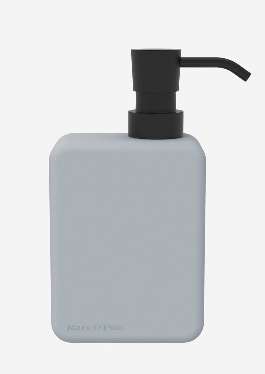 Soap dispenser model The Edge from durable stoneware