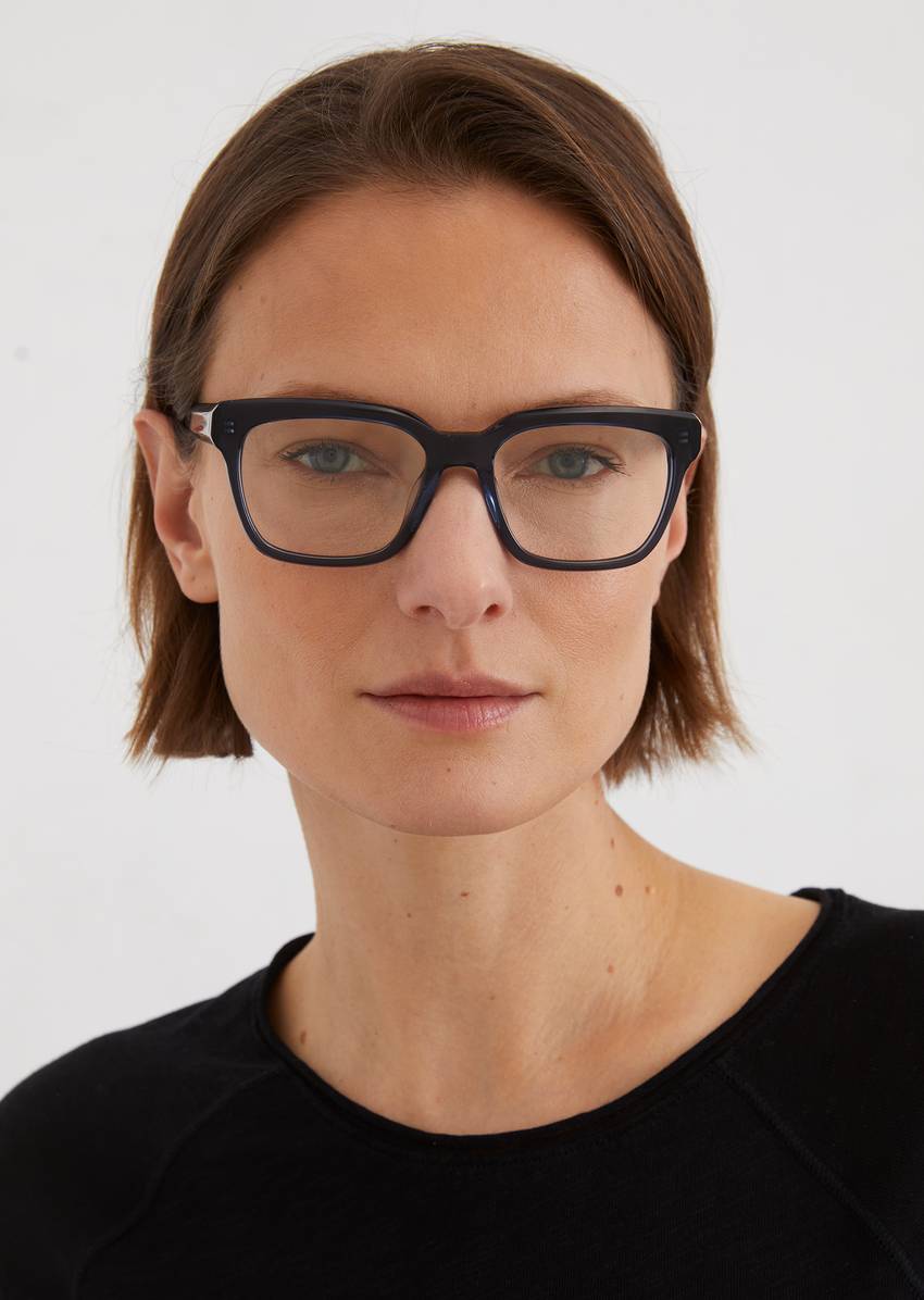 Unisex glasses made from lightweight organic acetate