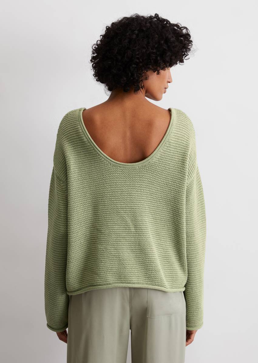 DfC oversize sweater made from organic cotton