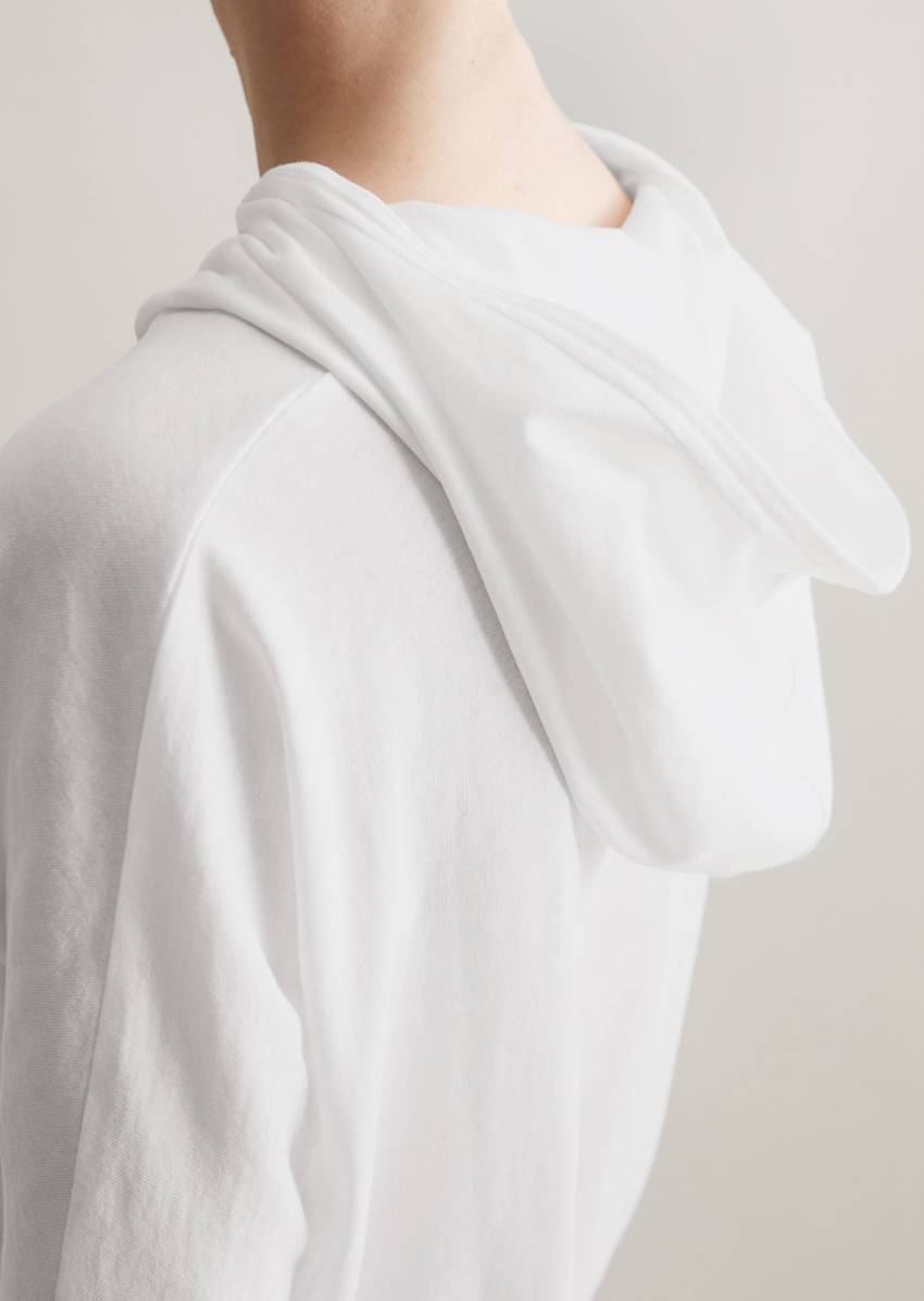 DfC hooded longsleeve relaxed made from soft organic cotton