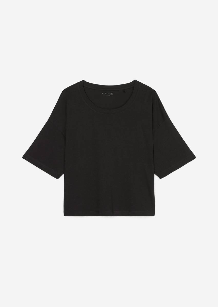 Lounge cropped top made from pure organic cotton