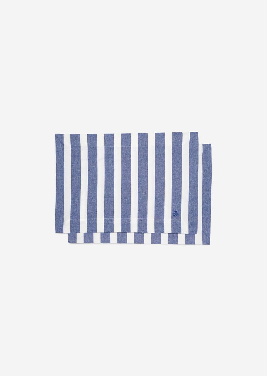 Striped placemat In pack of 2