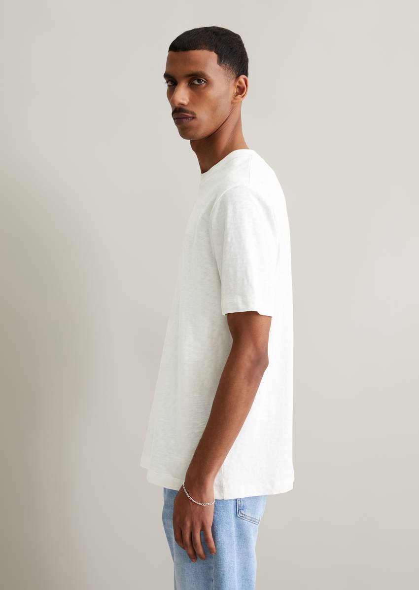 T-shirt regular made from soft slub jersey fabric
