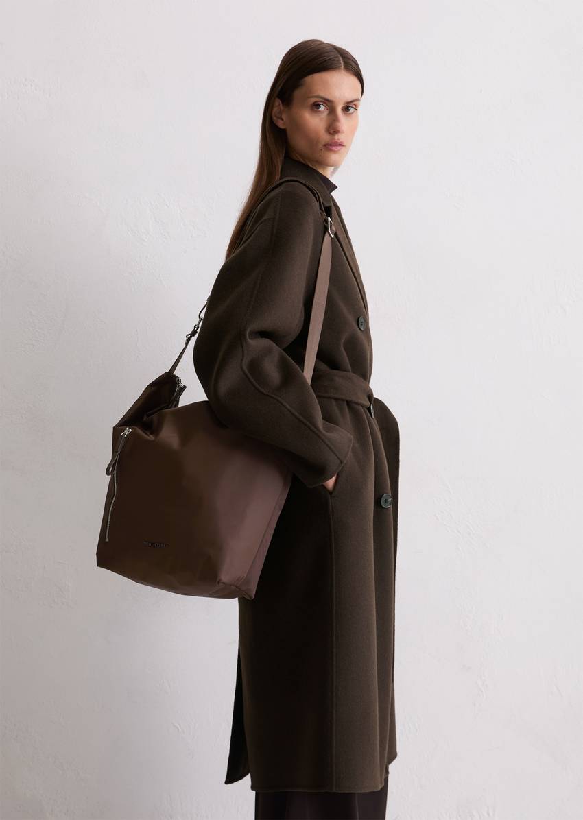 Hobo bag medium made from recycled material