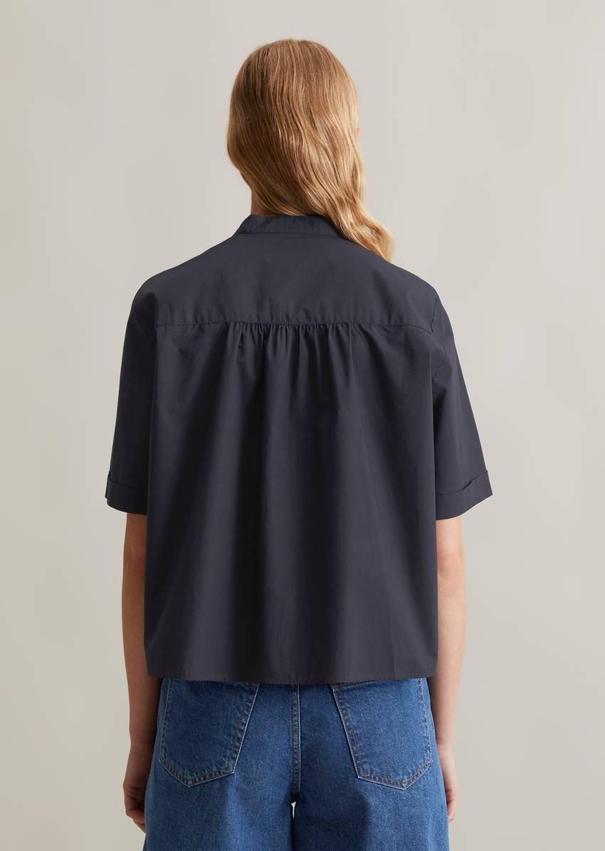 Regular blouse made from Papertouch Poplin