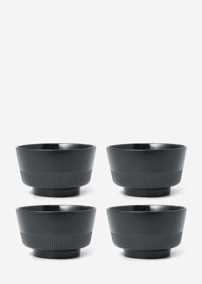 French Bowl Model Moments in set of 4