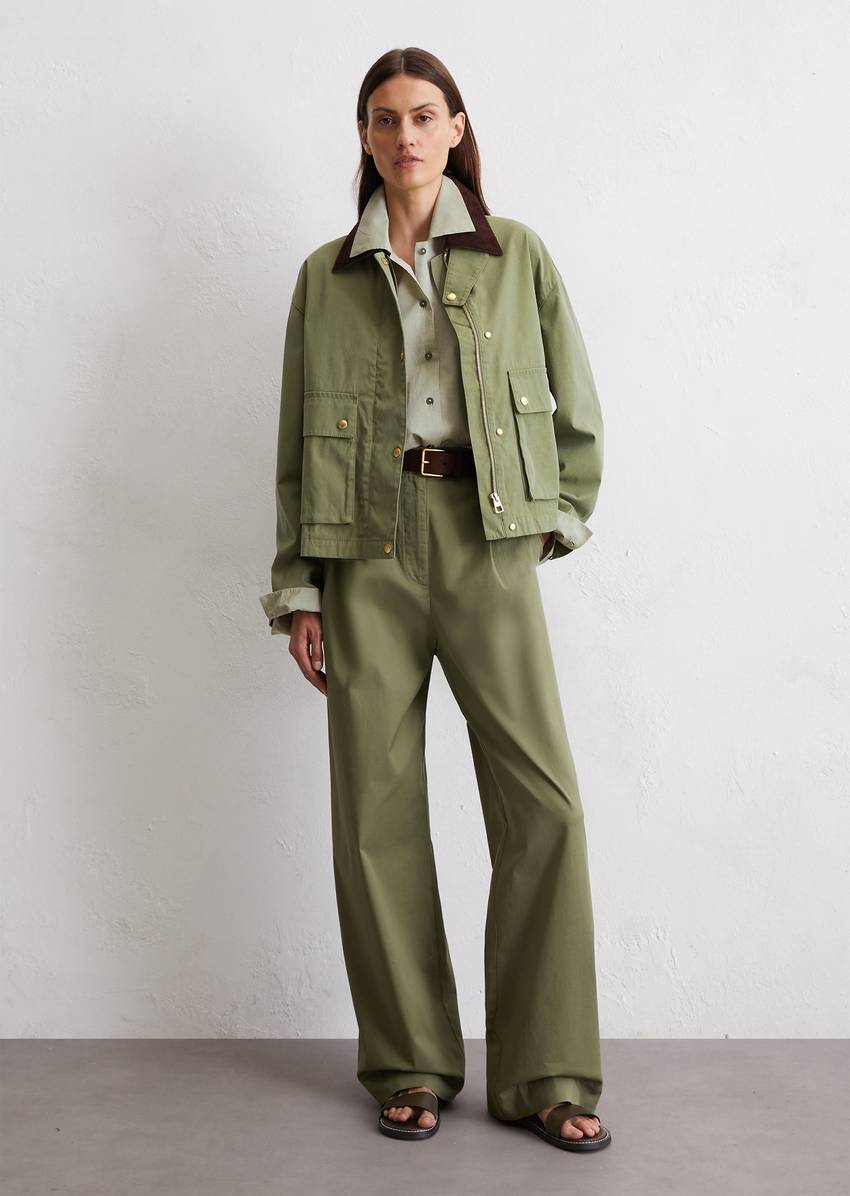 Barnjacket regular A-Shape made from canvas quality