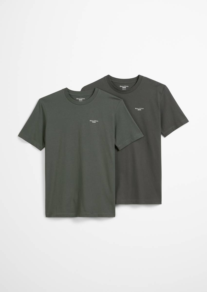 T-shirt regular in a pack of 2