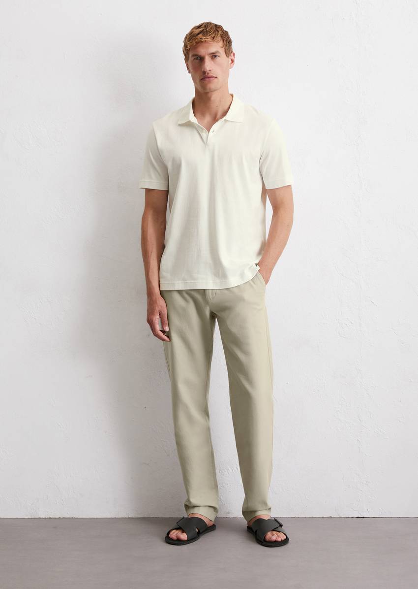 DfC polo shirt jersey regular made from pure organic cotton