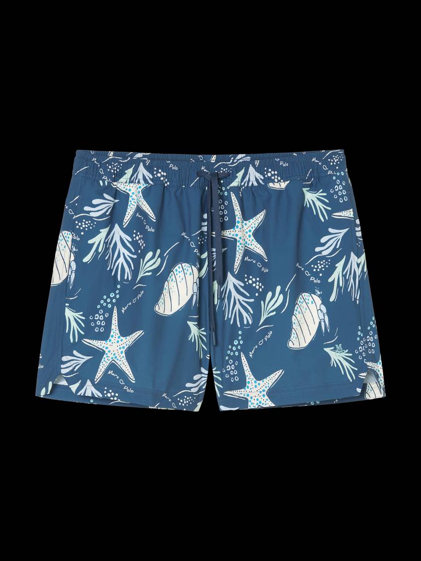 Swimming shorts made from recycled material