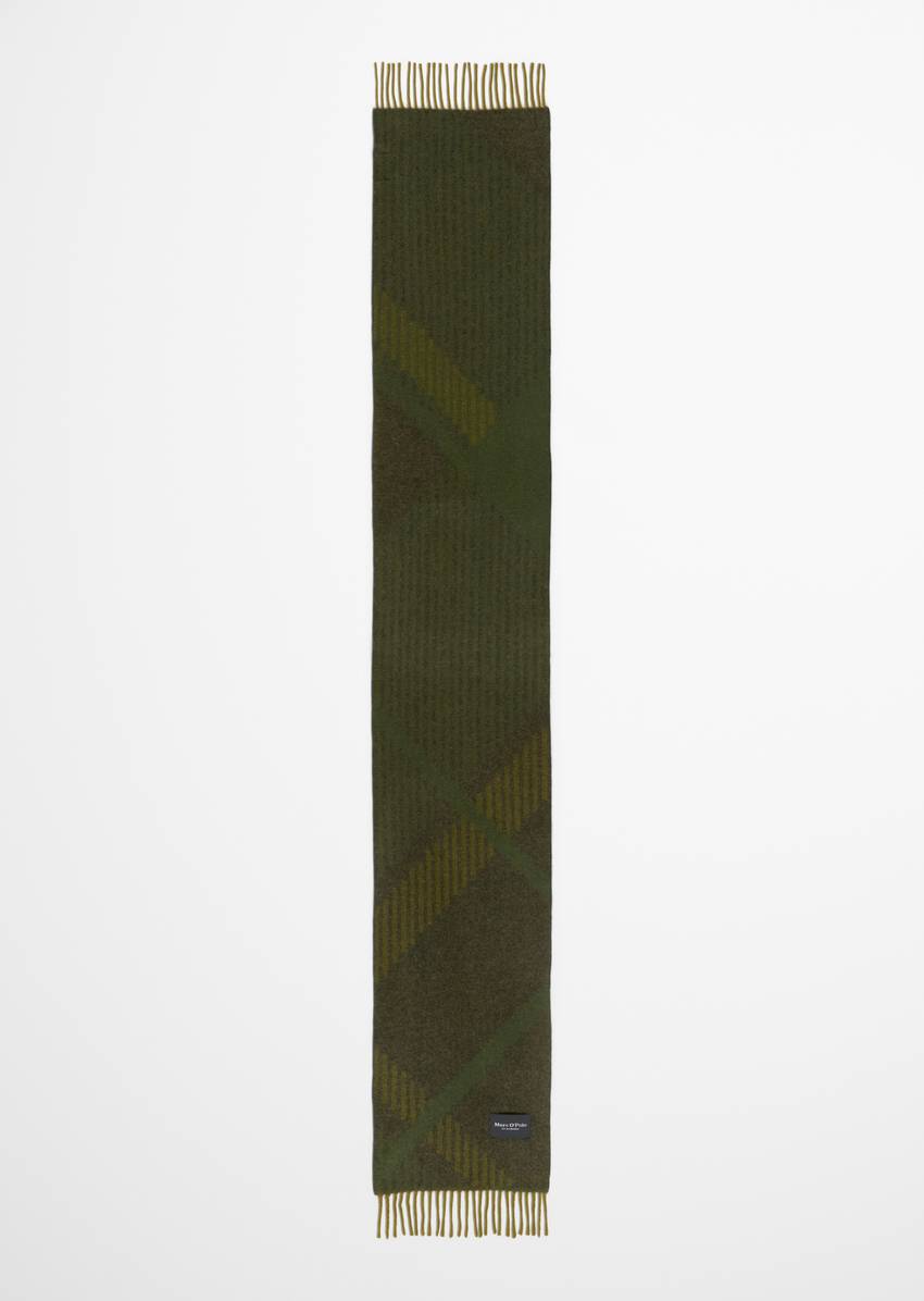 Scarf made from soft new wool