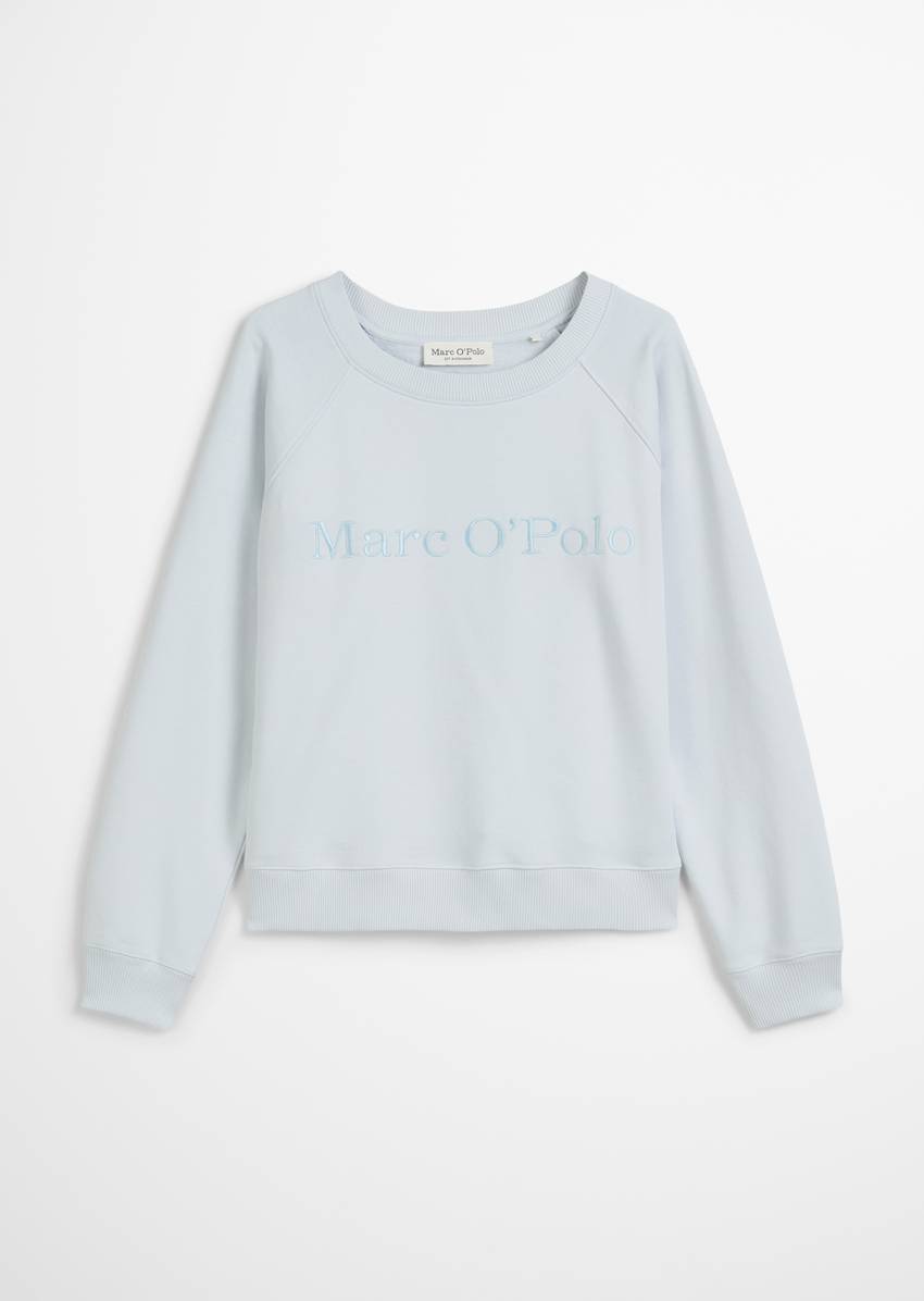 Logo sweatshirt relaxed made from organic cotton