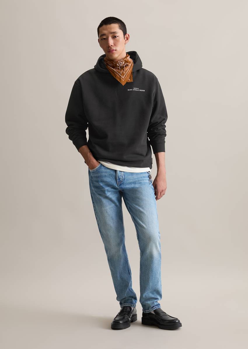 Hoodie relaxed with casual back print