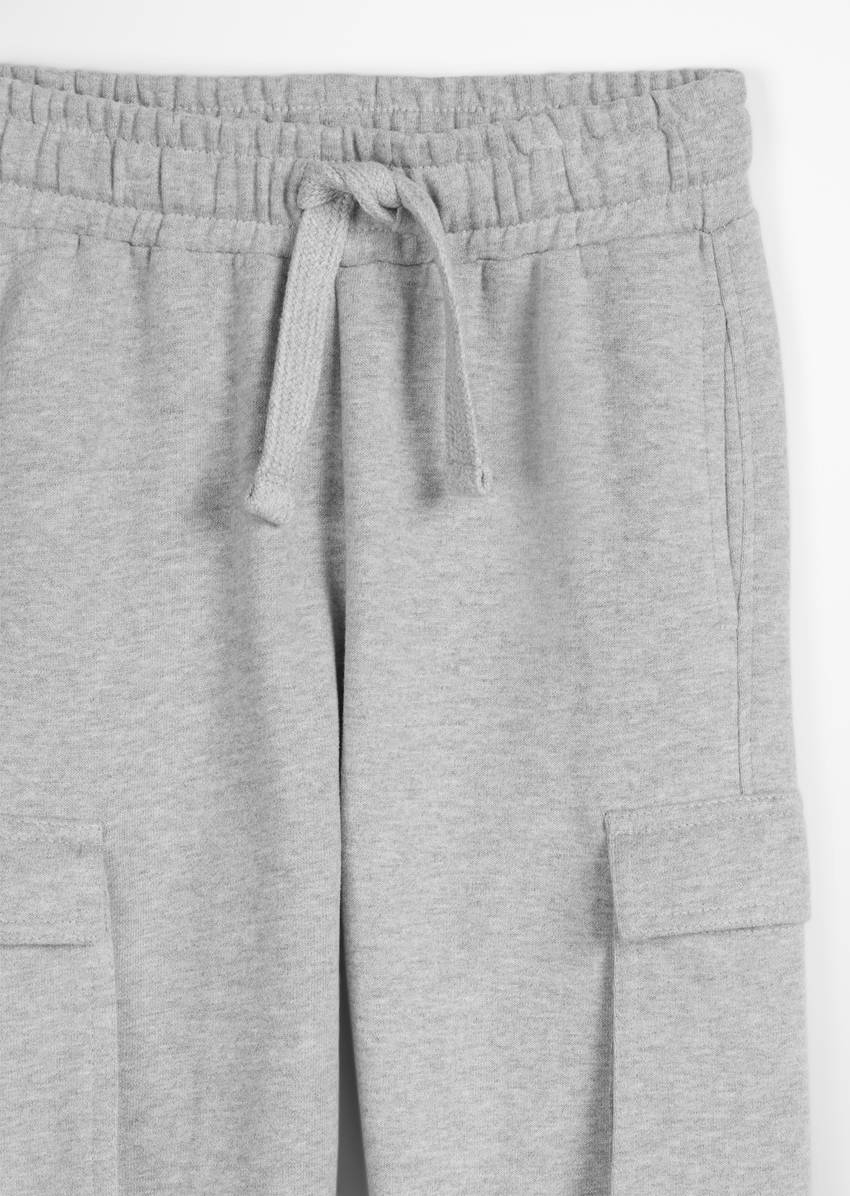 KIDS-BOYS cargo sweatpants made from pure organic cotton