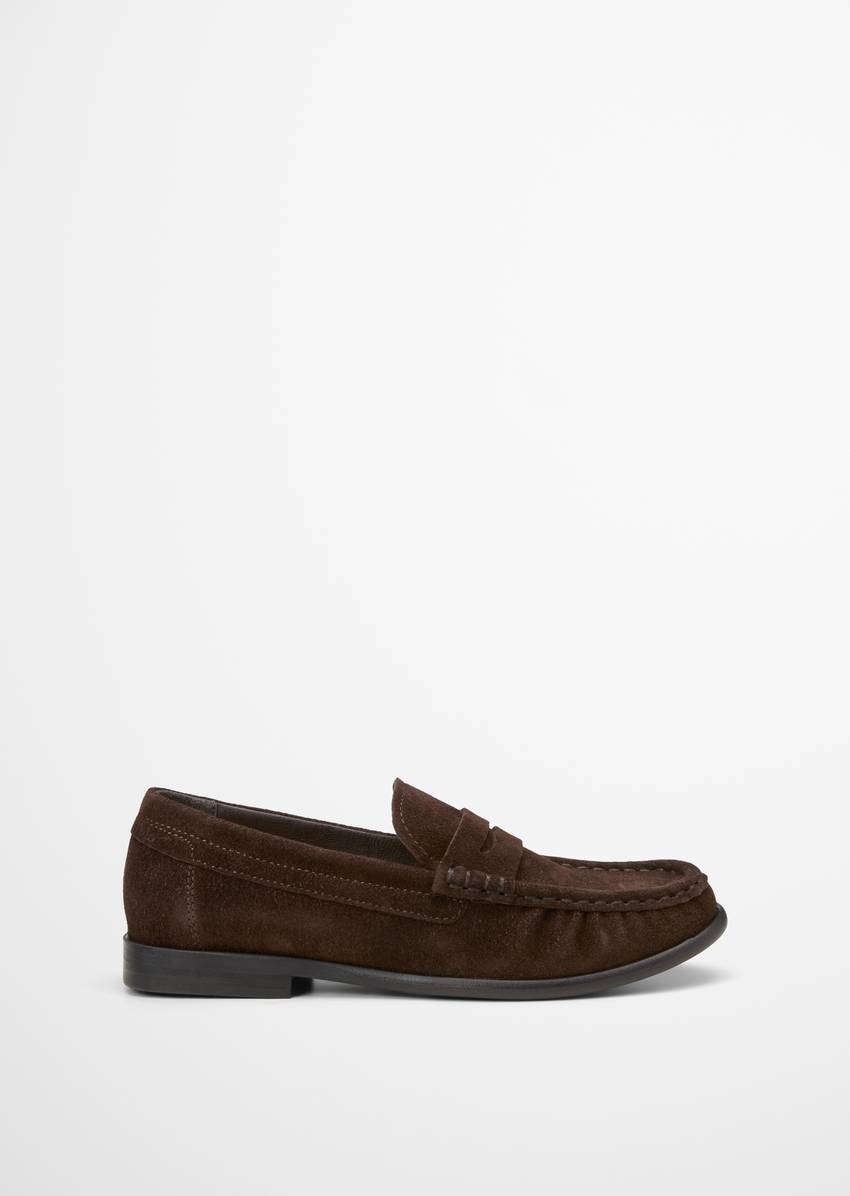 Loafer made from high-quality suede cowhide