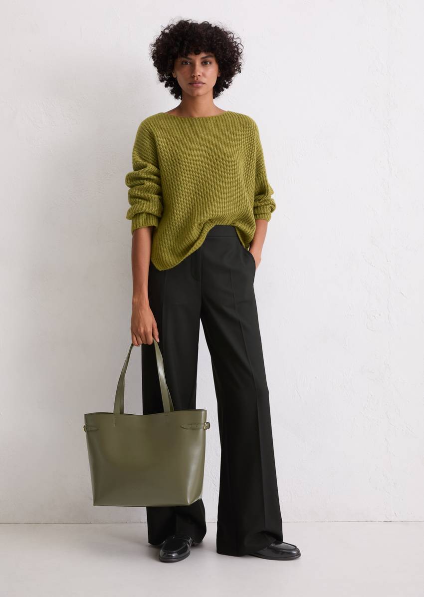 Shopper large with side straps