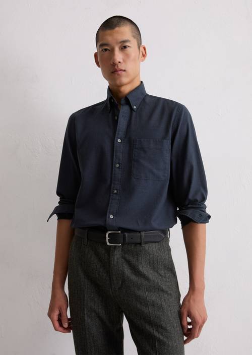 Regular shirt made from pure organic cotton