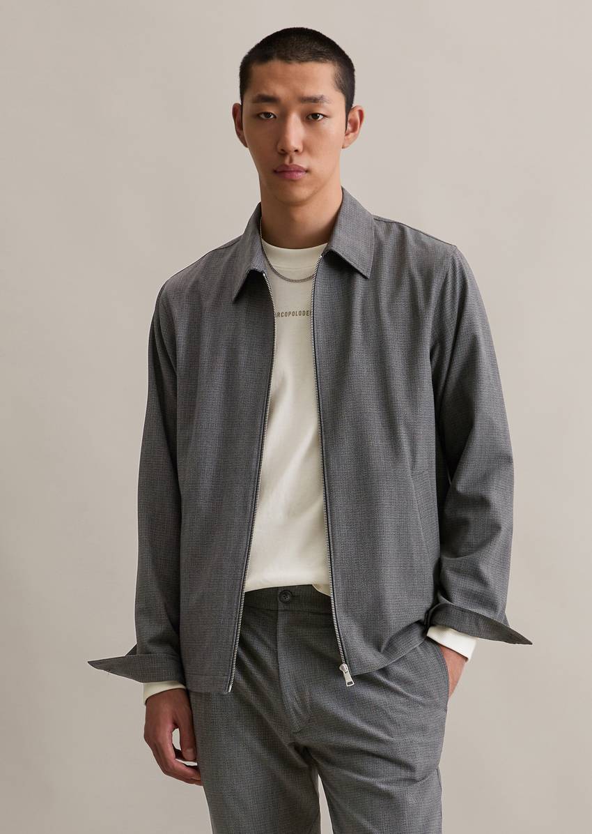 Overshirt regular Made from a high-quality material mix