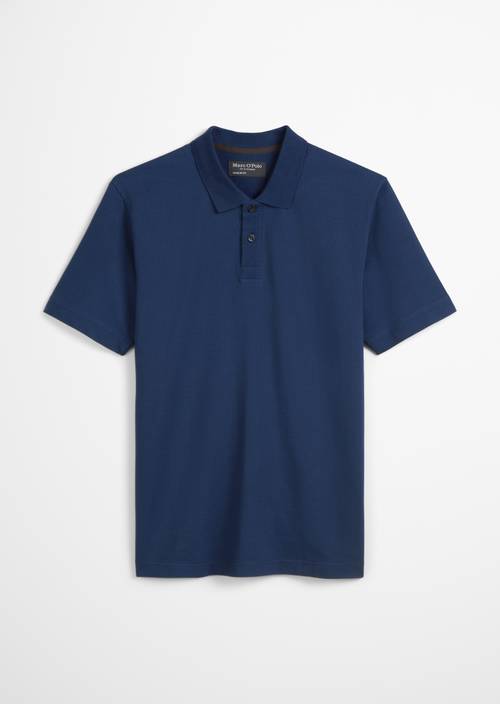 DfC polo shirt seersucker regular made from an organic cotton blend