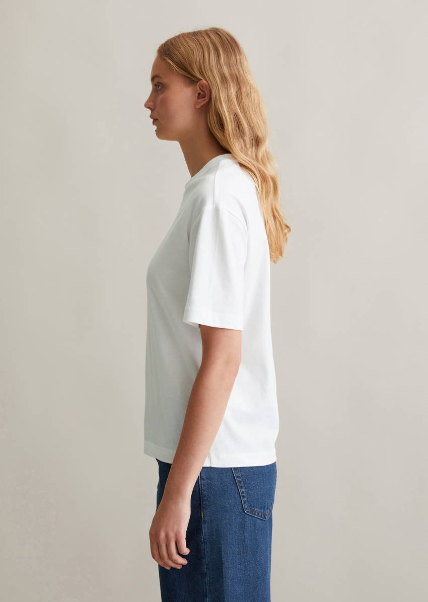Basic regular T-shirt made from organic cotton