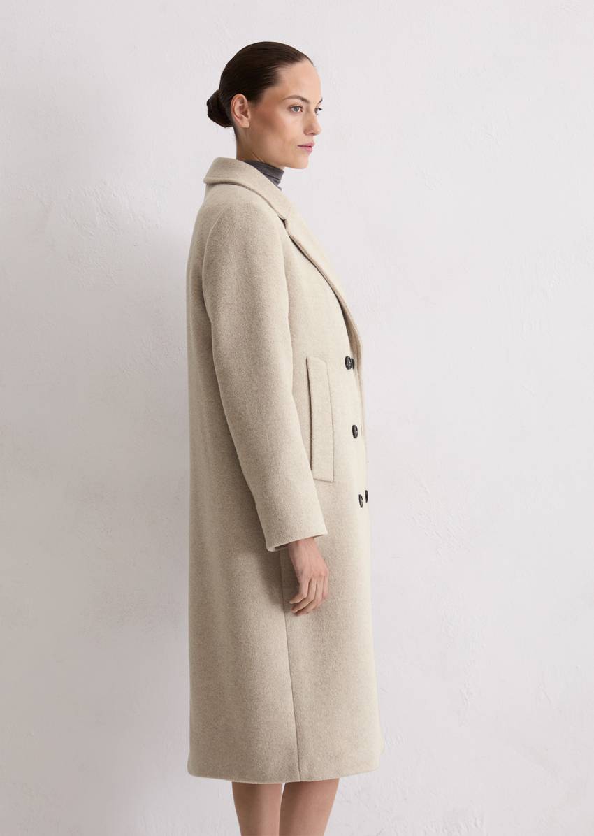 Blazer coat regular made from an Italian wool blend