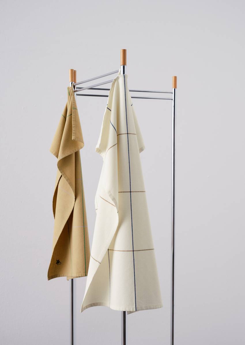 Checkered tea towel In pack of 2