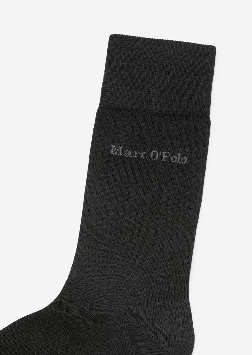 Logo socks in a pack of two