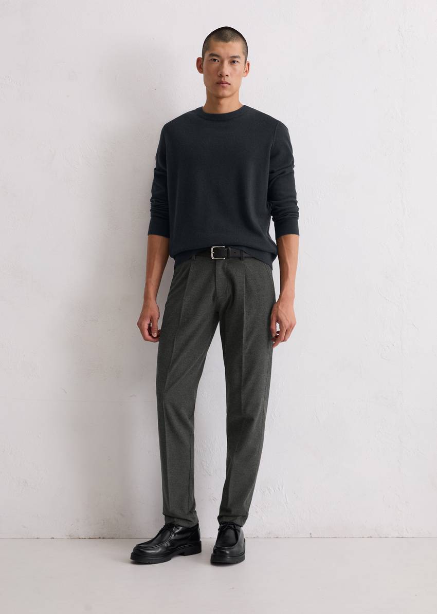 Sweater regular made from the finest cashmere